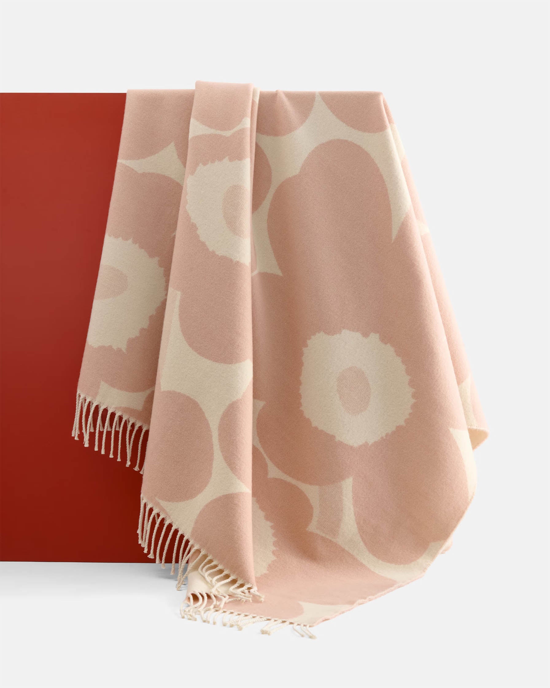 Marimekko Unikko Blanket - Pink