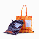 Marimekko Piccolo Bag with Pocket - Orange/Yellow/Light Blue/Pink