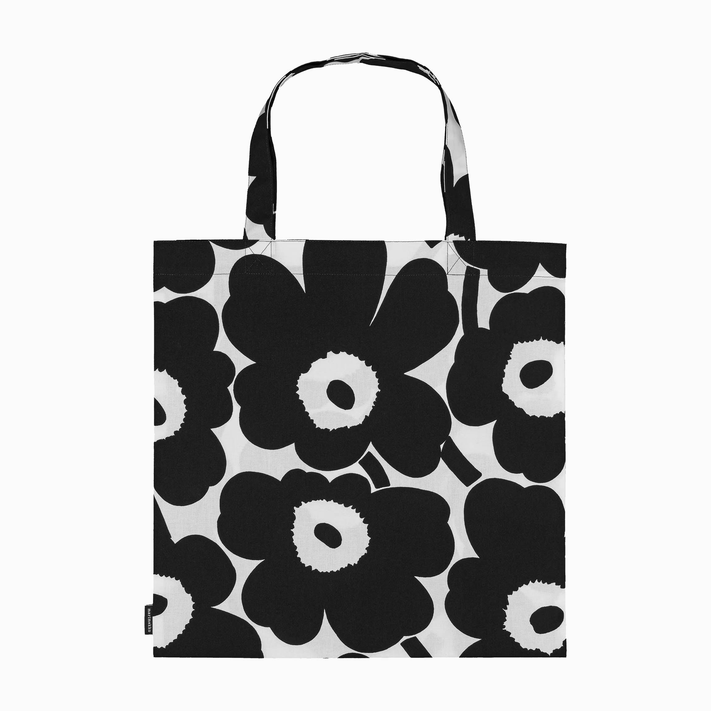 Marimekko Pieni Unikko Tote Bag - Black/White