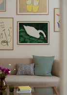 Cisne Blanco by Marina García Fernández Animal Art Print