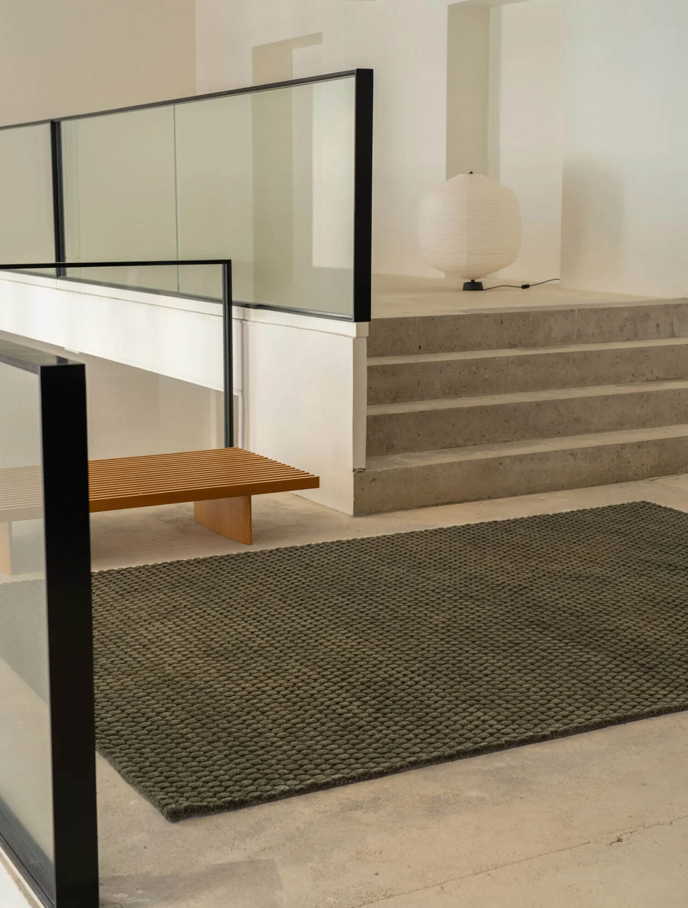 Massimo Copenhagen Rug - Drops Surface Forest Green