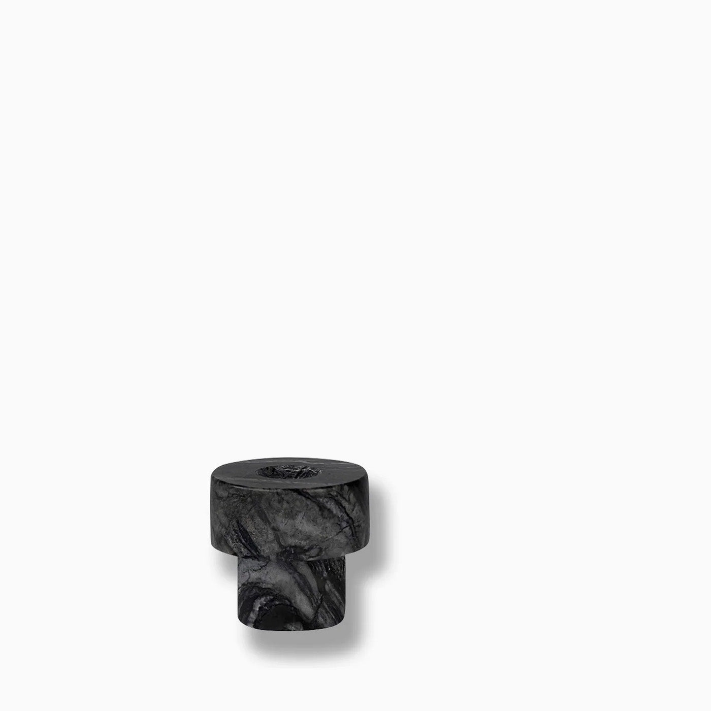 Mette Ditmer Marble Candleholder, Small - Grey