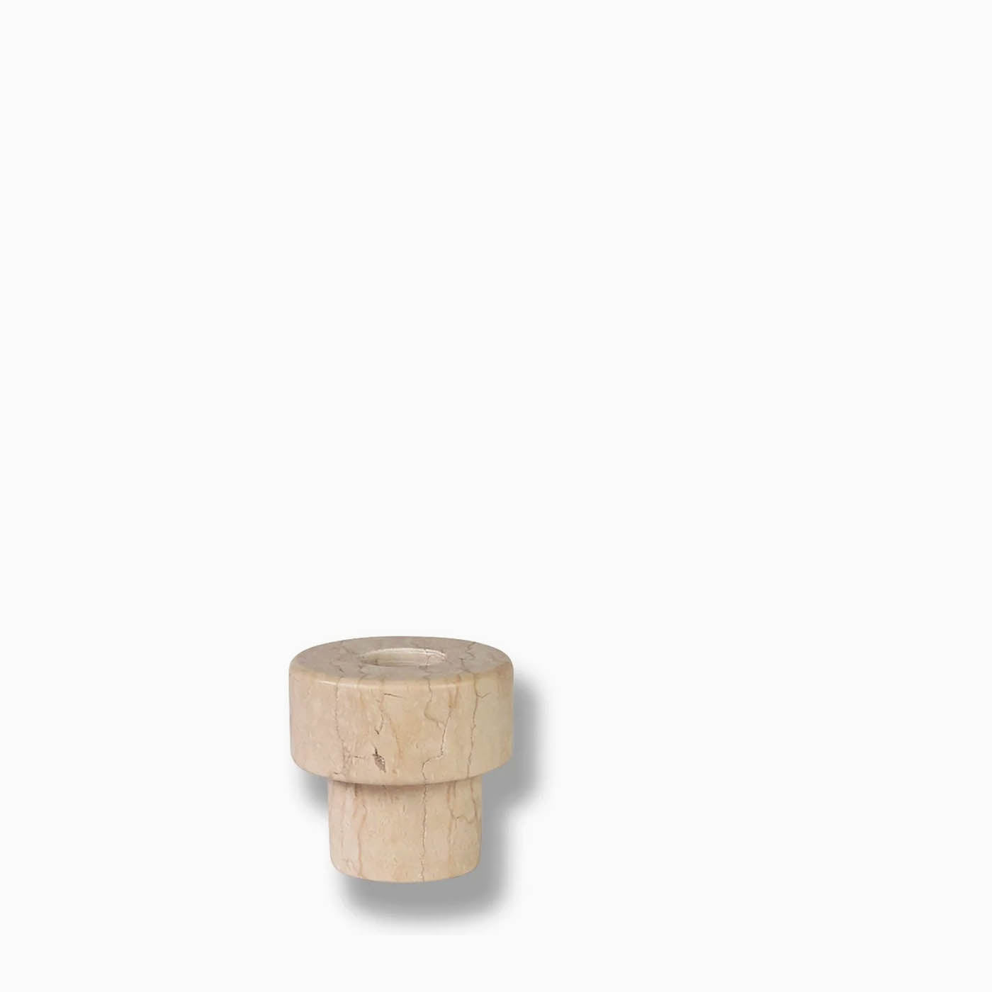 Mette Ditmer Marble Candleholder, Small - Sand