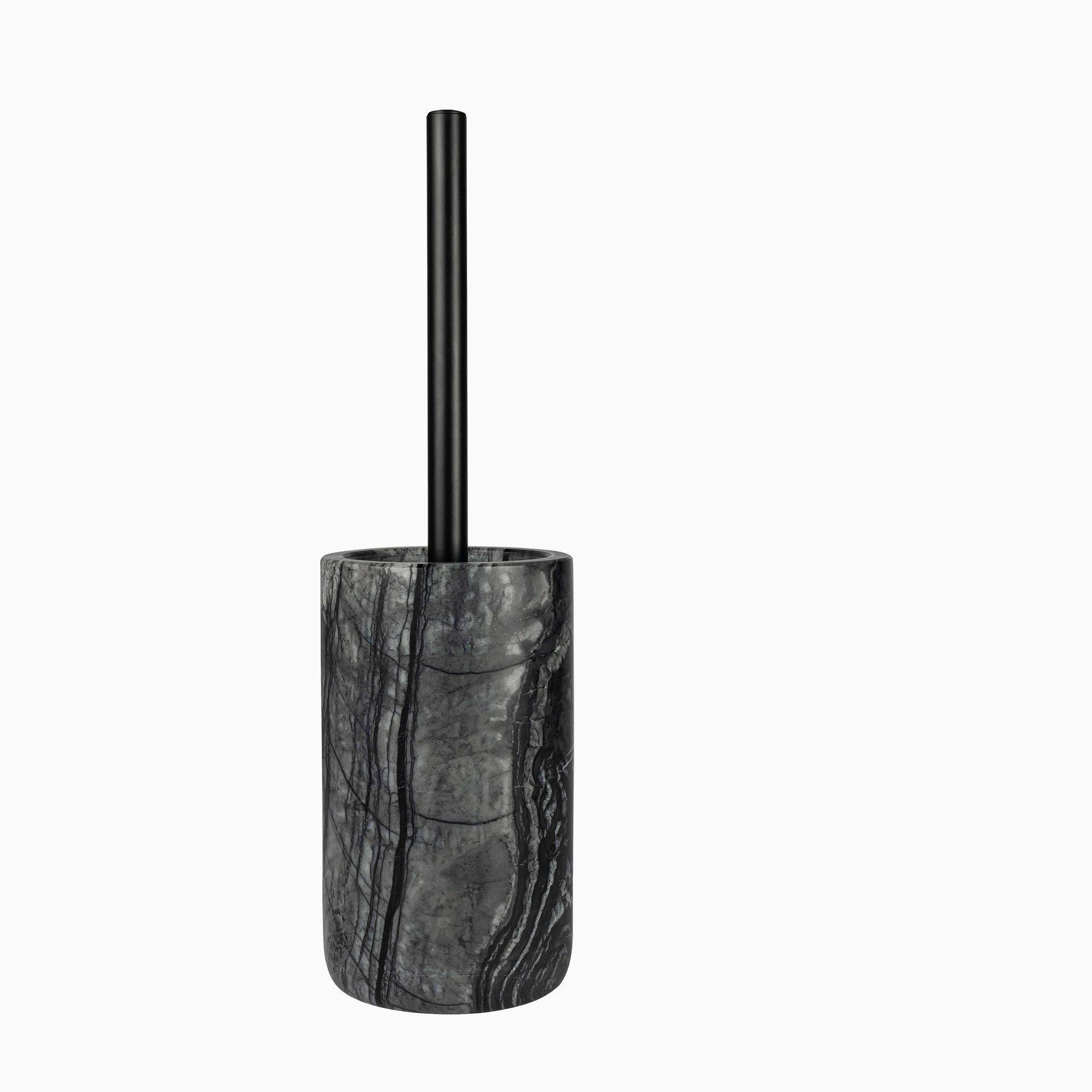 Mette Ditmer Marble Toilet Brush Black Grey