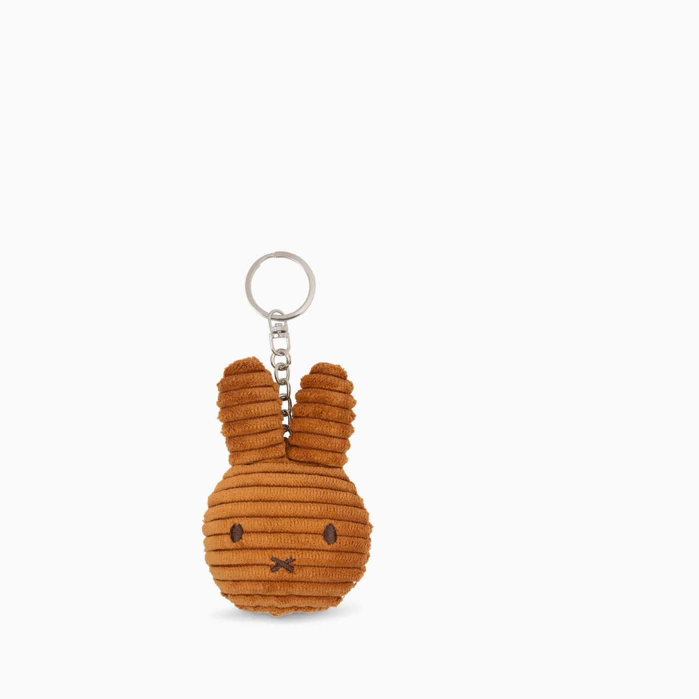 Miffy Flat Keychain Eco Corduroy Cinnamon