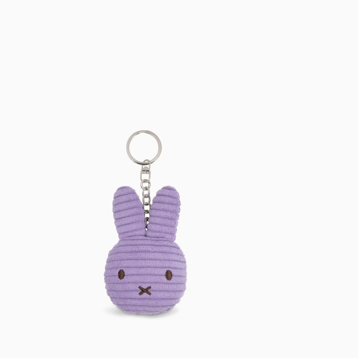 Miffy Flat Keychain Eco Corduroy - Lilac