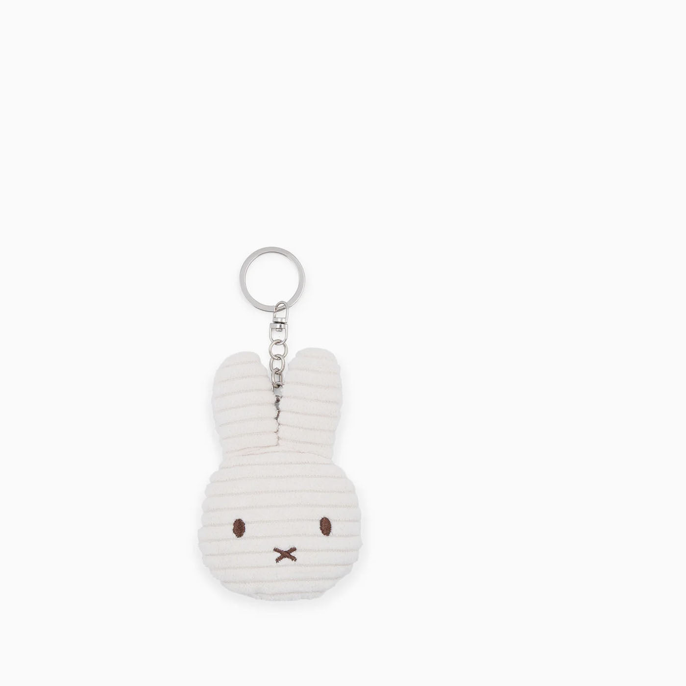 Miffy Flat Keychain Eco Corduroy Off White