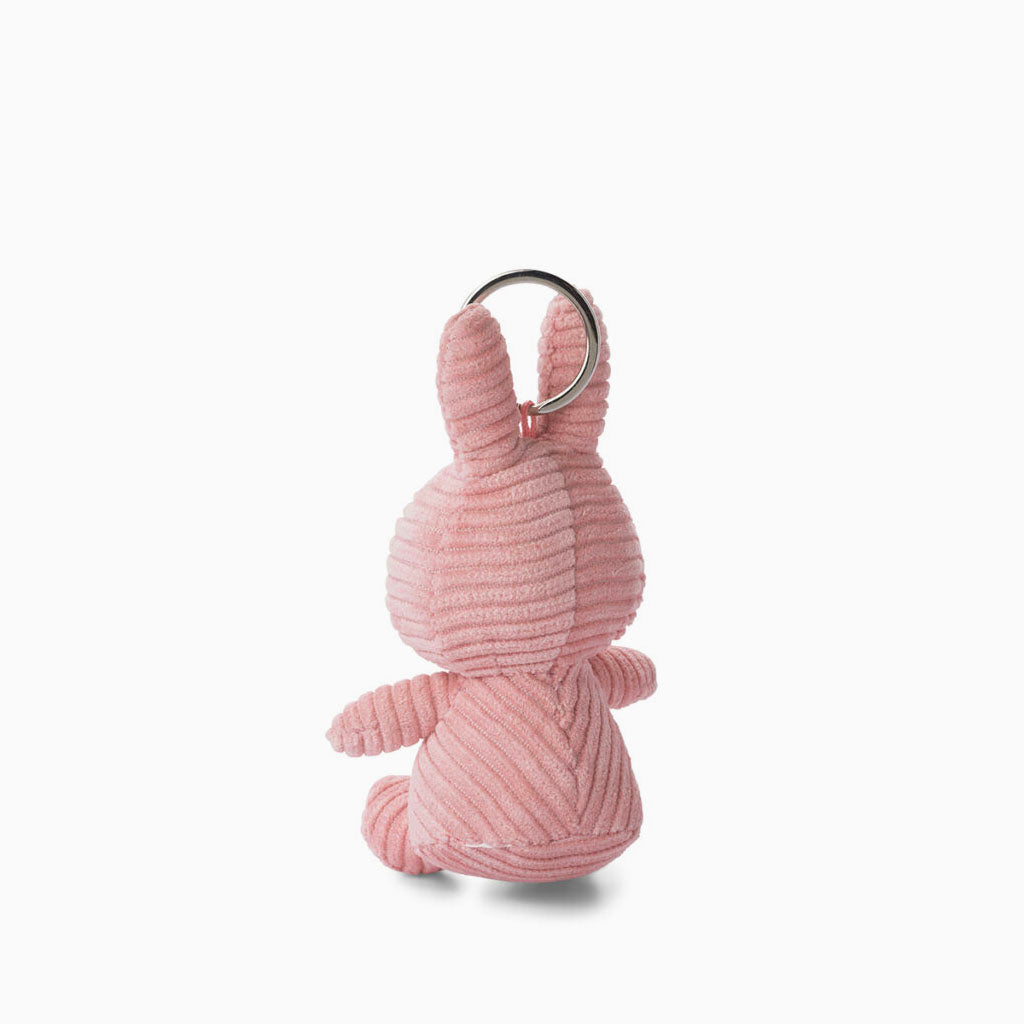Miffy Keychain Corduroy Pink