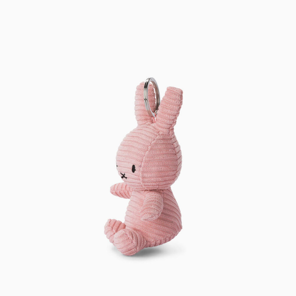 Miffy Keychain Corduroy Pink