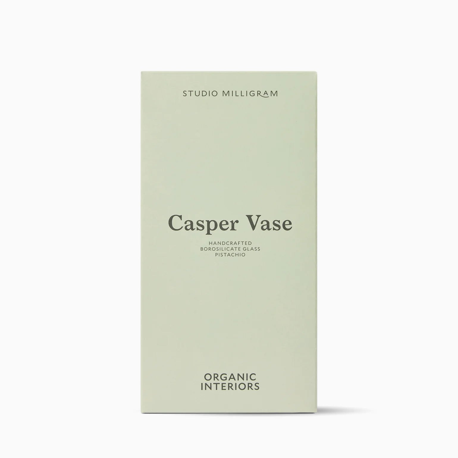 Studio Milligram Casper Vase - Pistachio