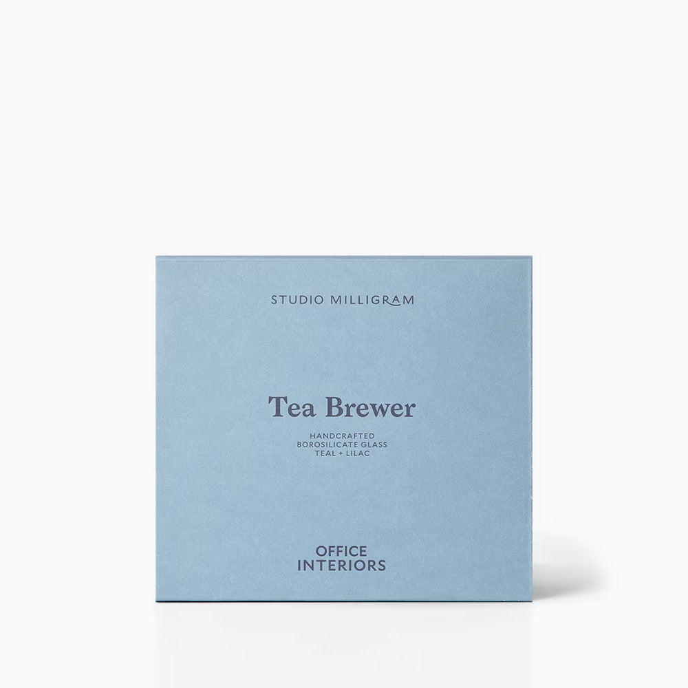 Studio Milligram Tea Brewer - Lilac/Teal