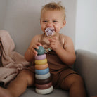 Mushie Stacking Rings - Rustic