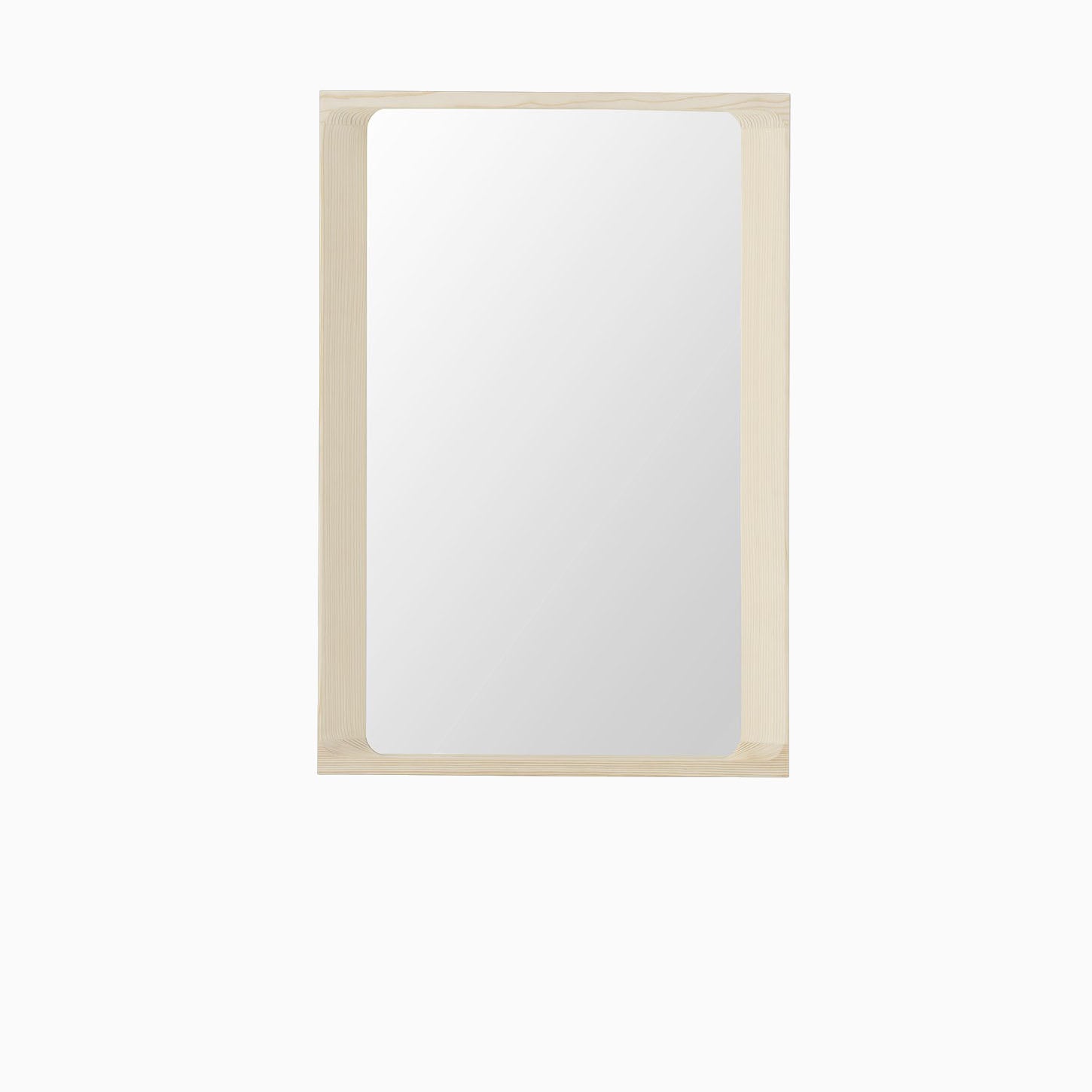 Muuto Arced Mirror 80cm Spruce
