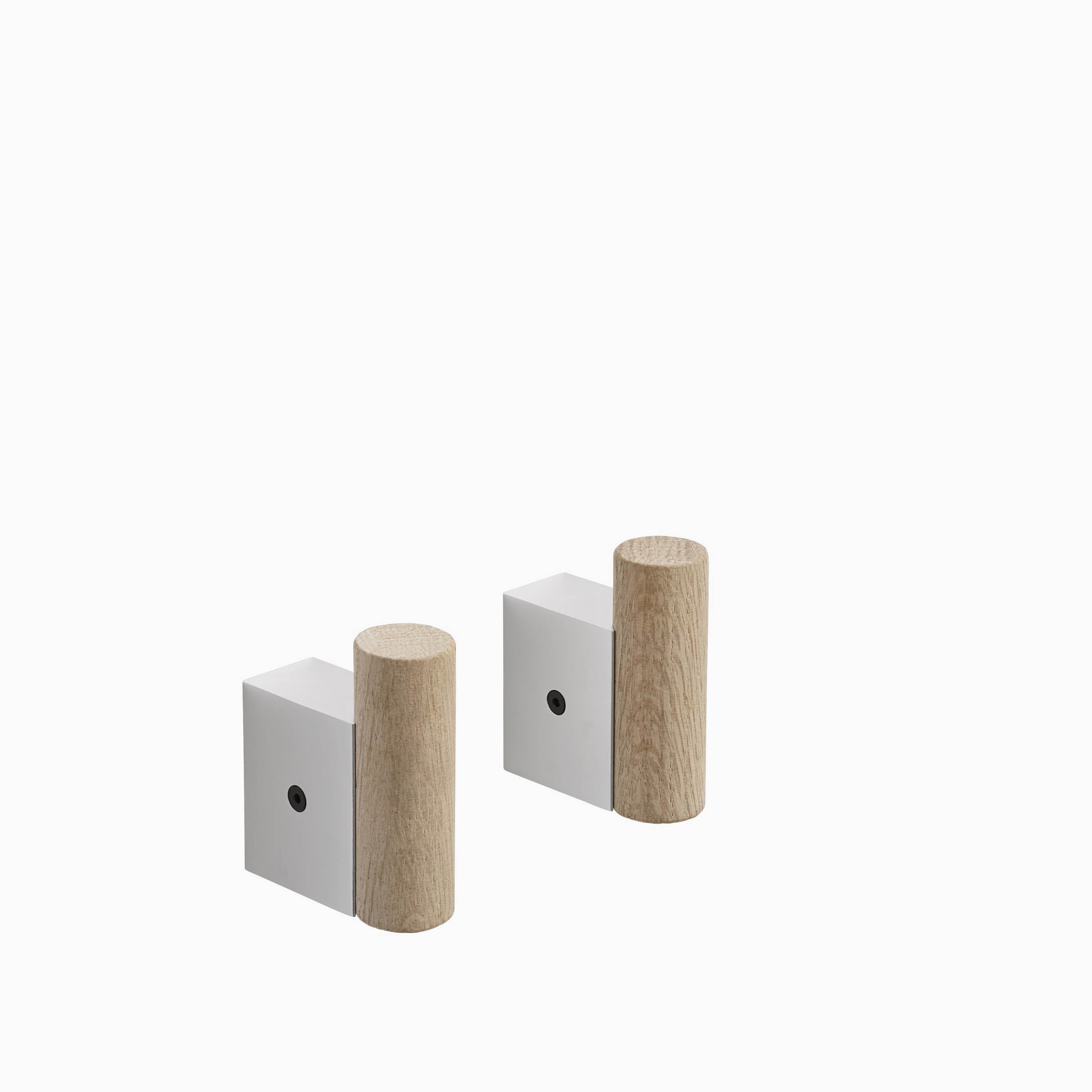 Muuto Attach Coat Hooks Aluminum