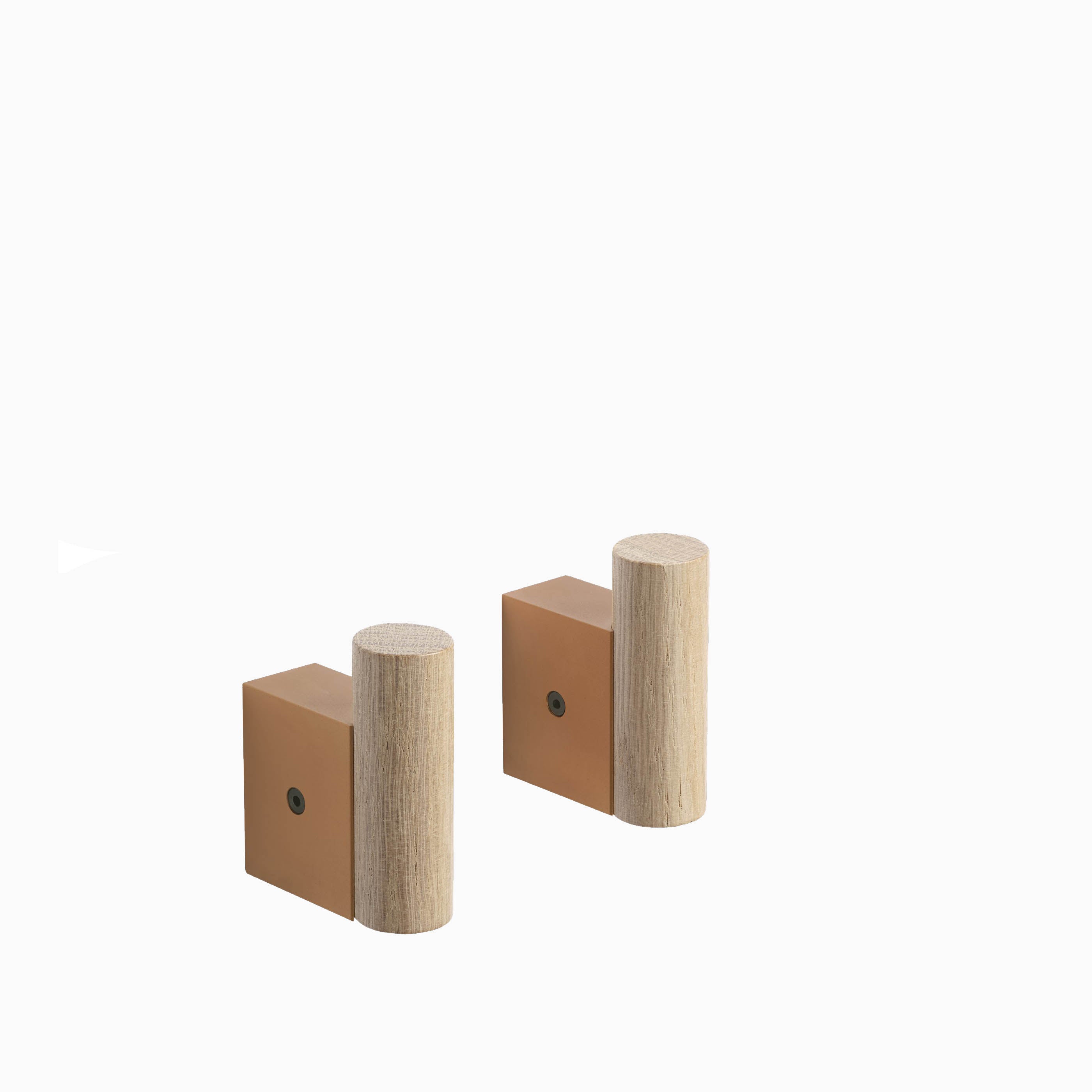 Muuto Attach Coat Hooks Burnt Orange