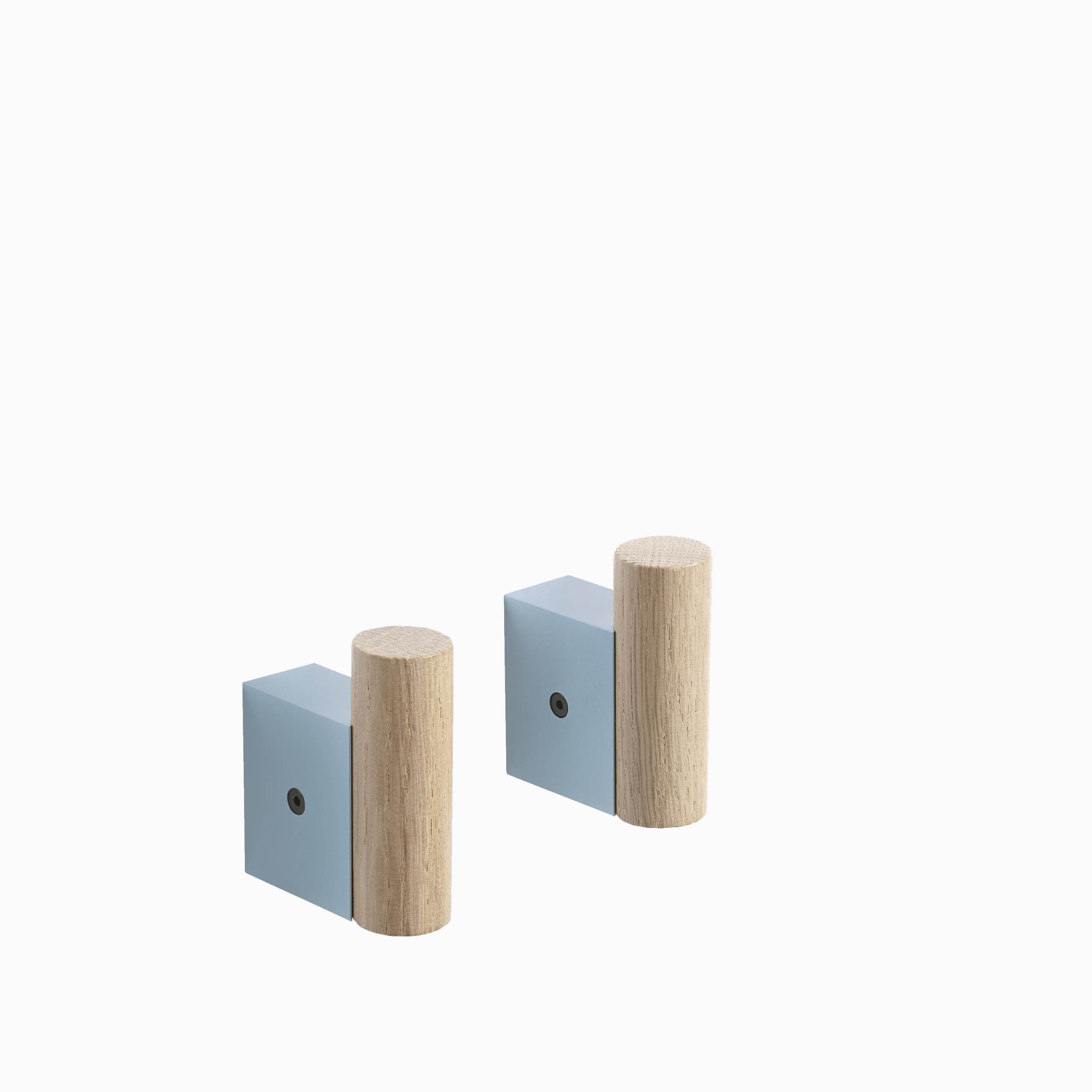 Muuto Attach Coat Hooks Pale Blue