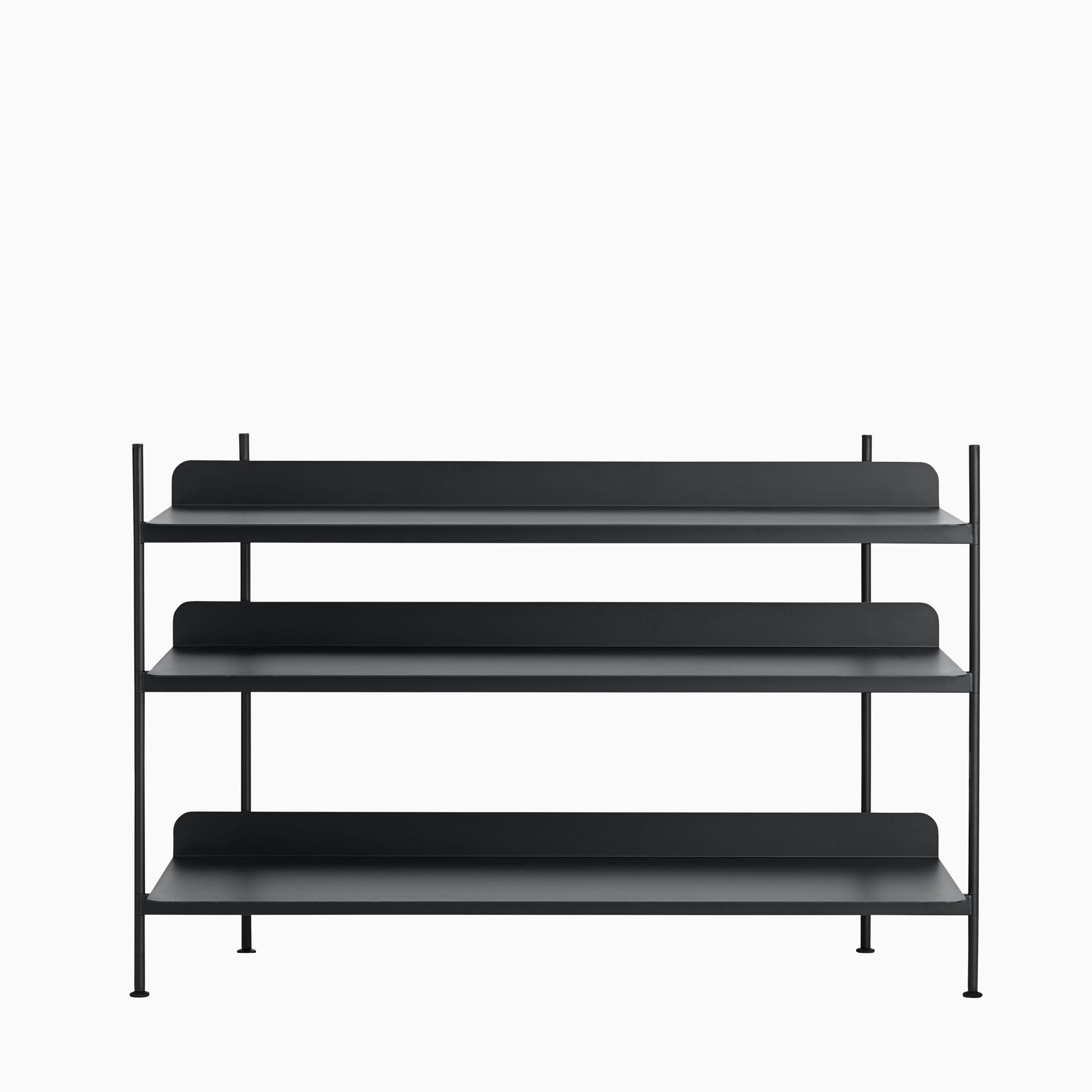 Muuto Compile Shelving System Configuration 2 Black
