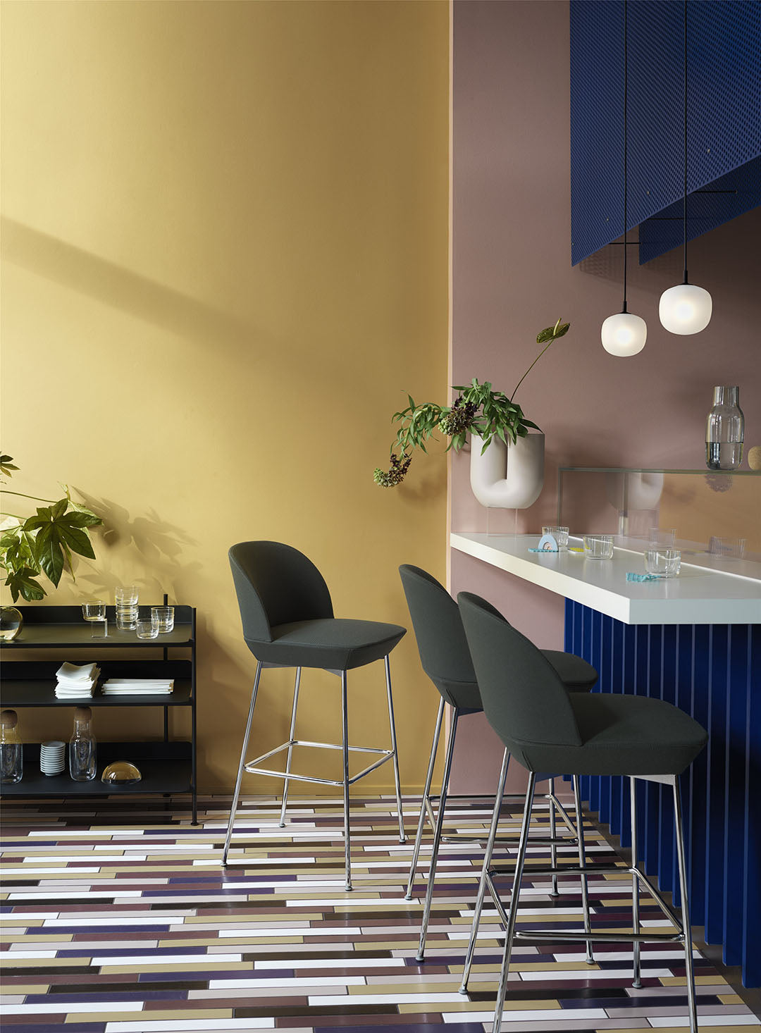 Muuto Compile Shelving System Configuration 2 Black