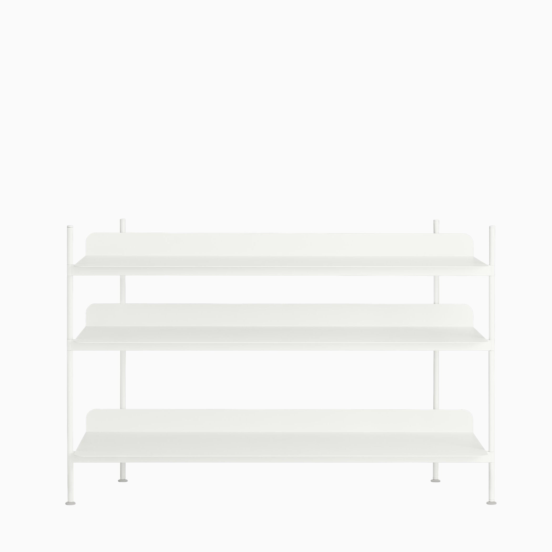 Muuto Compile Shelving System Configuration 2 White
