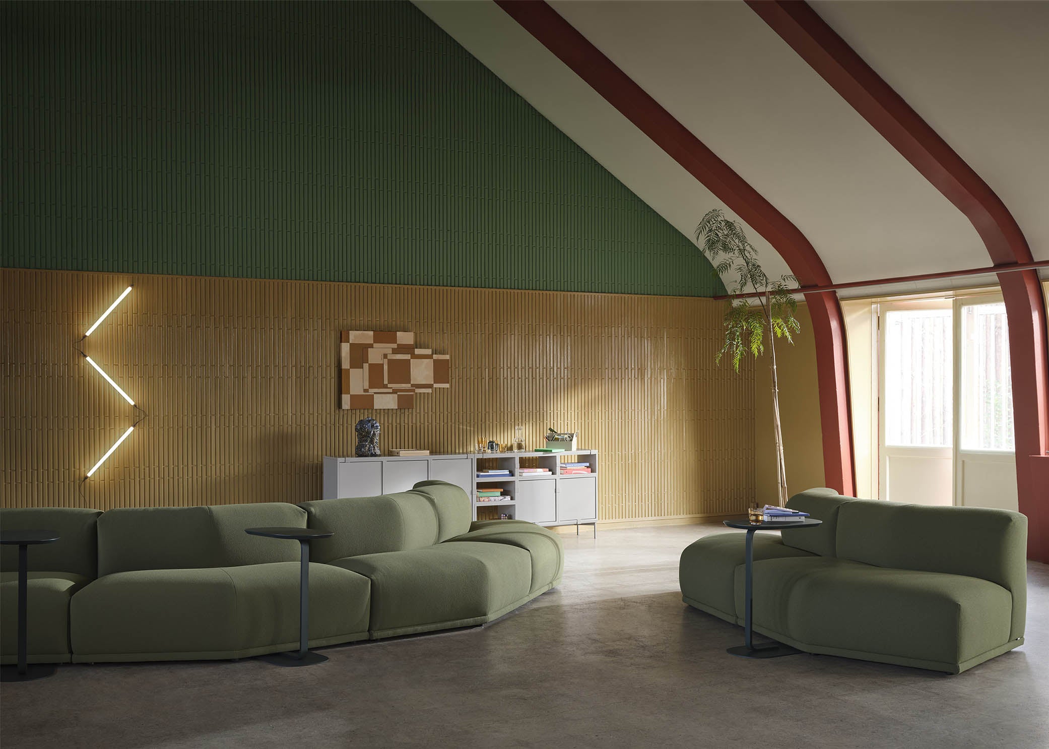 Muuto Connect Sofa 210 Degree Module