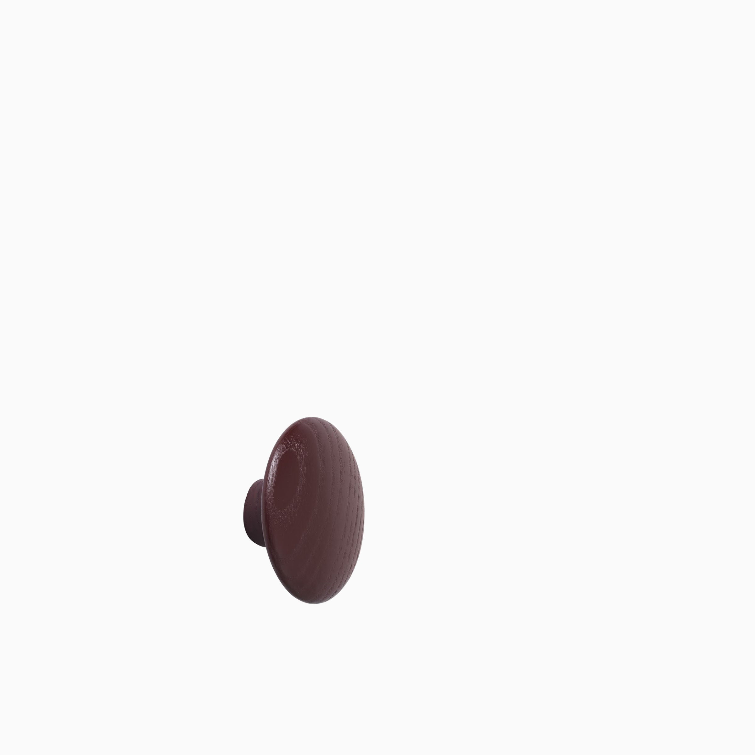 Muuto Dots Wood - Burgundy 6.5cm