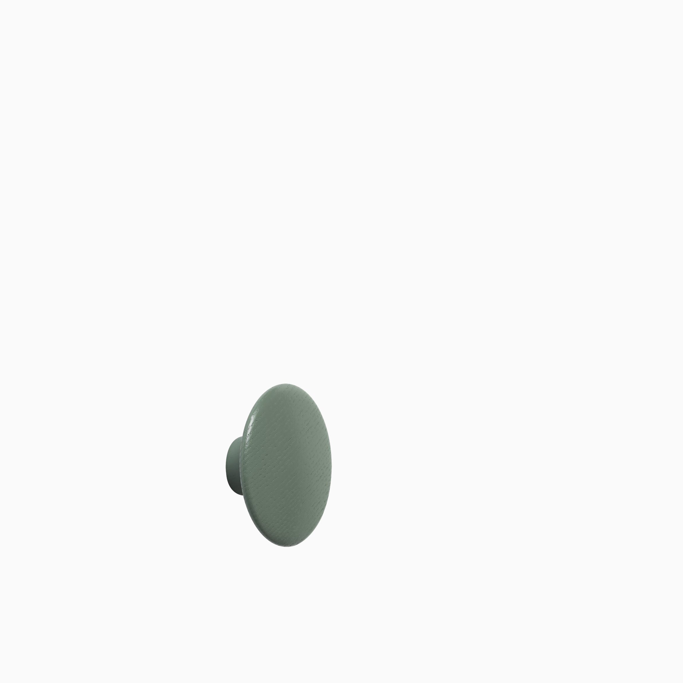Muuto Dots Wood Dusty Green 6.5cm
