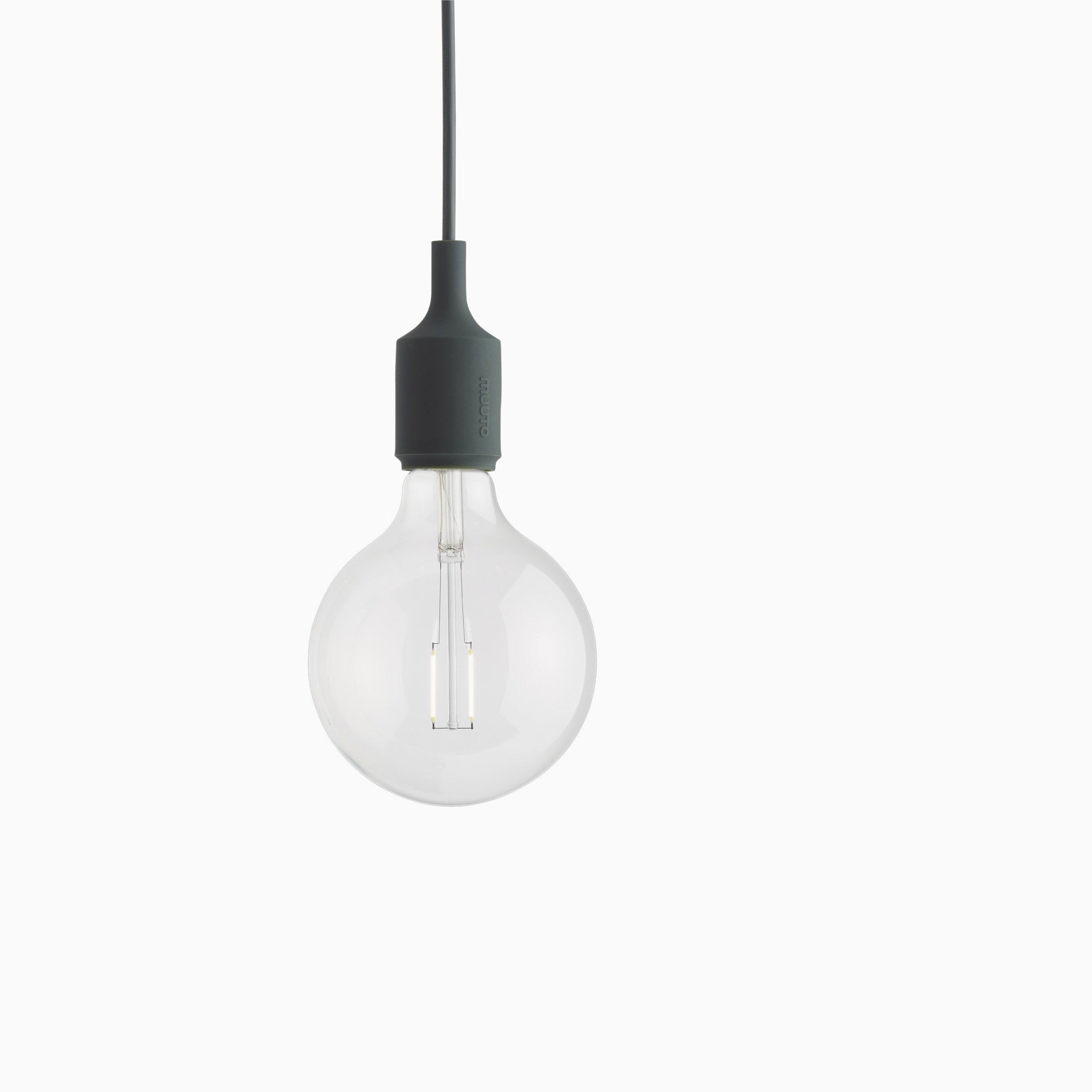 Muuto E27 Pendant Light Dark Green