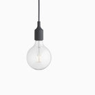 Muuto E27 Pendant Light Dark Grey
