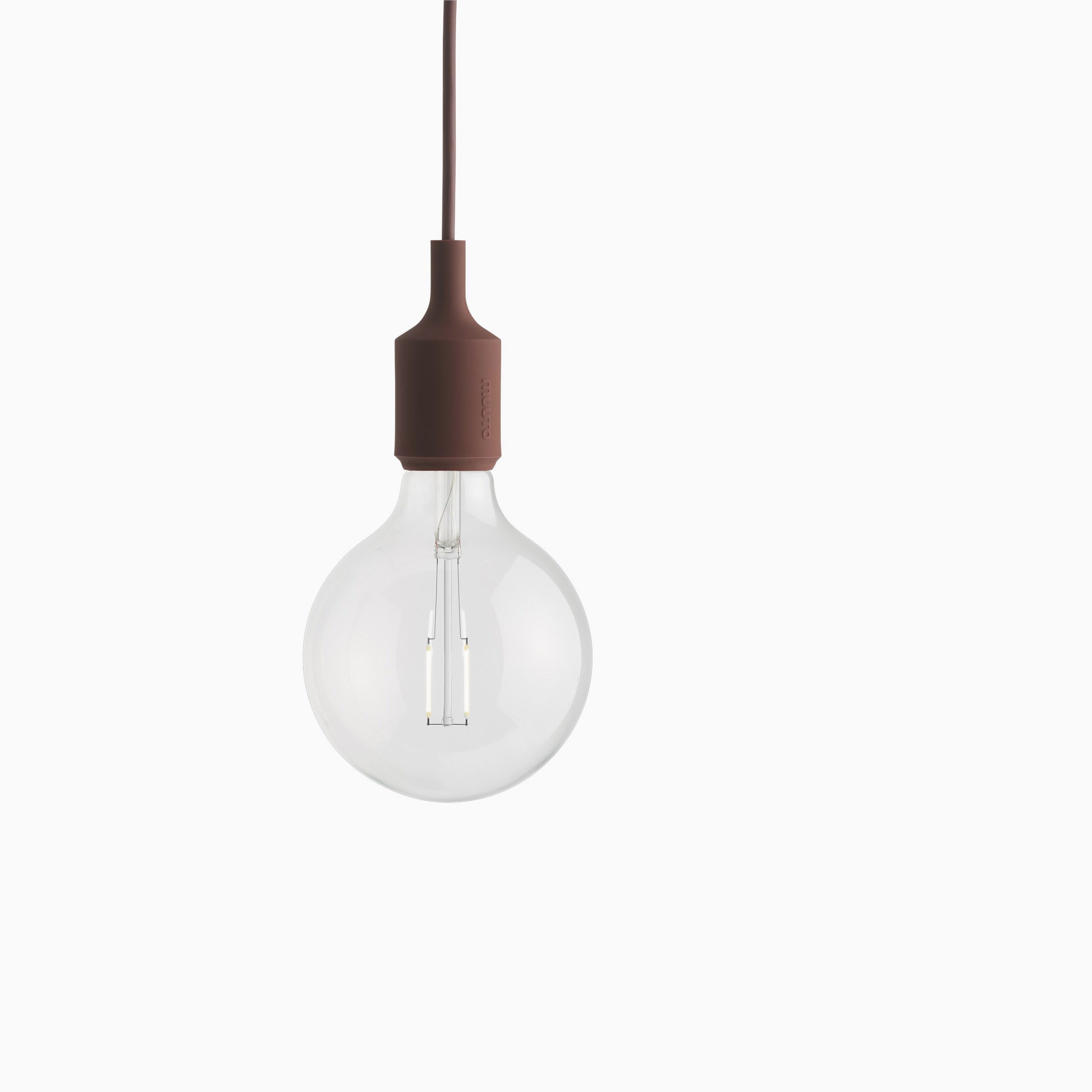 Muuto E27 Pendant Light Deep Red