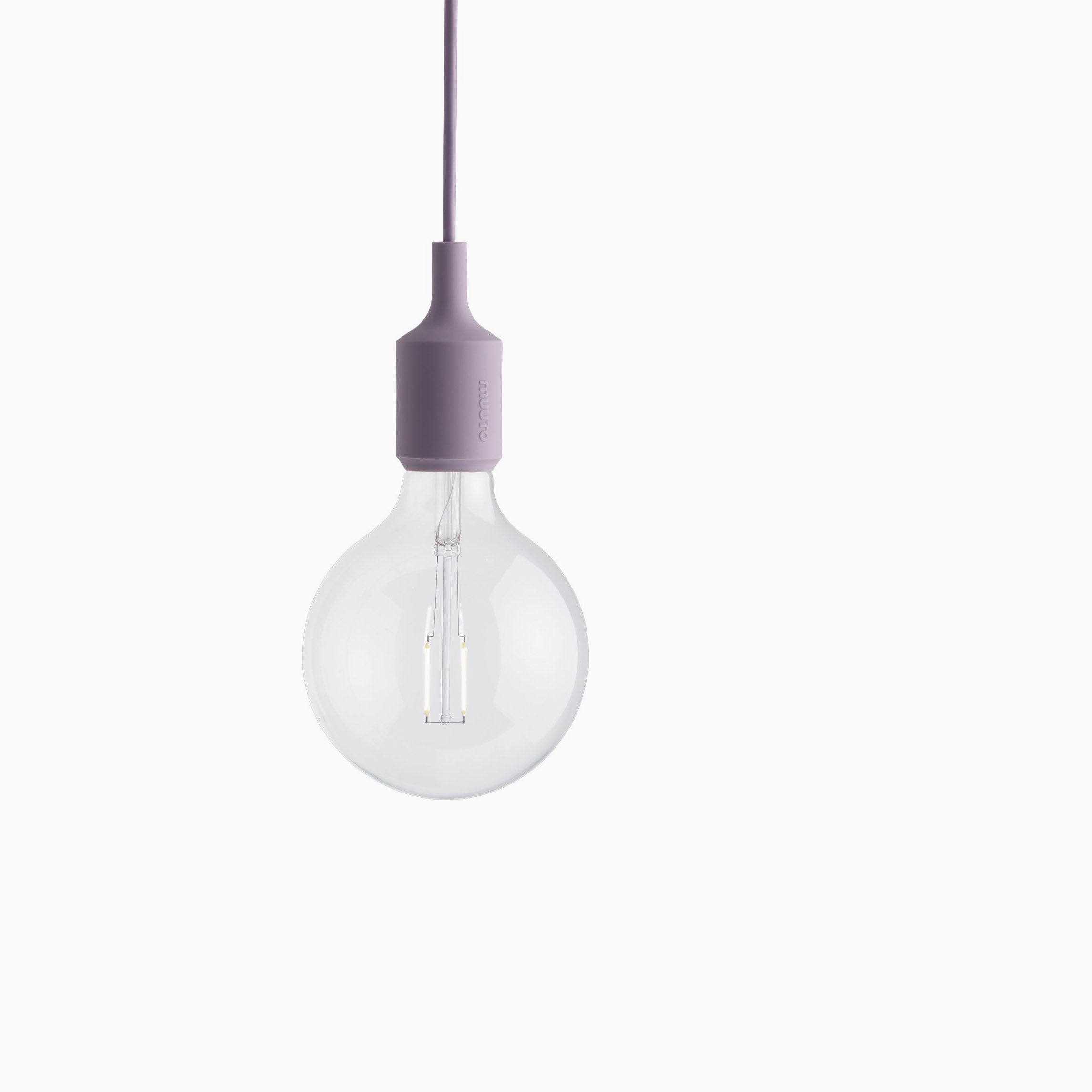 Muuto E27 Pendant Light Dusty Lilac