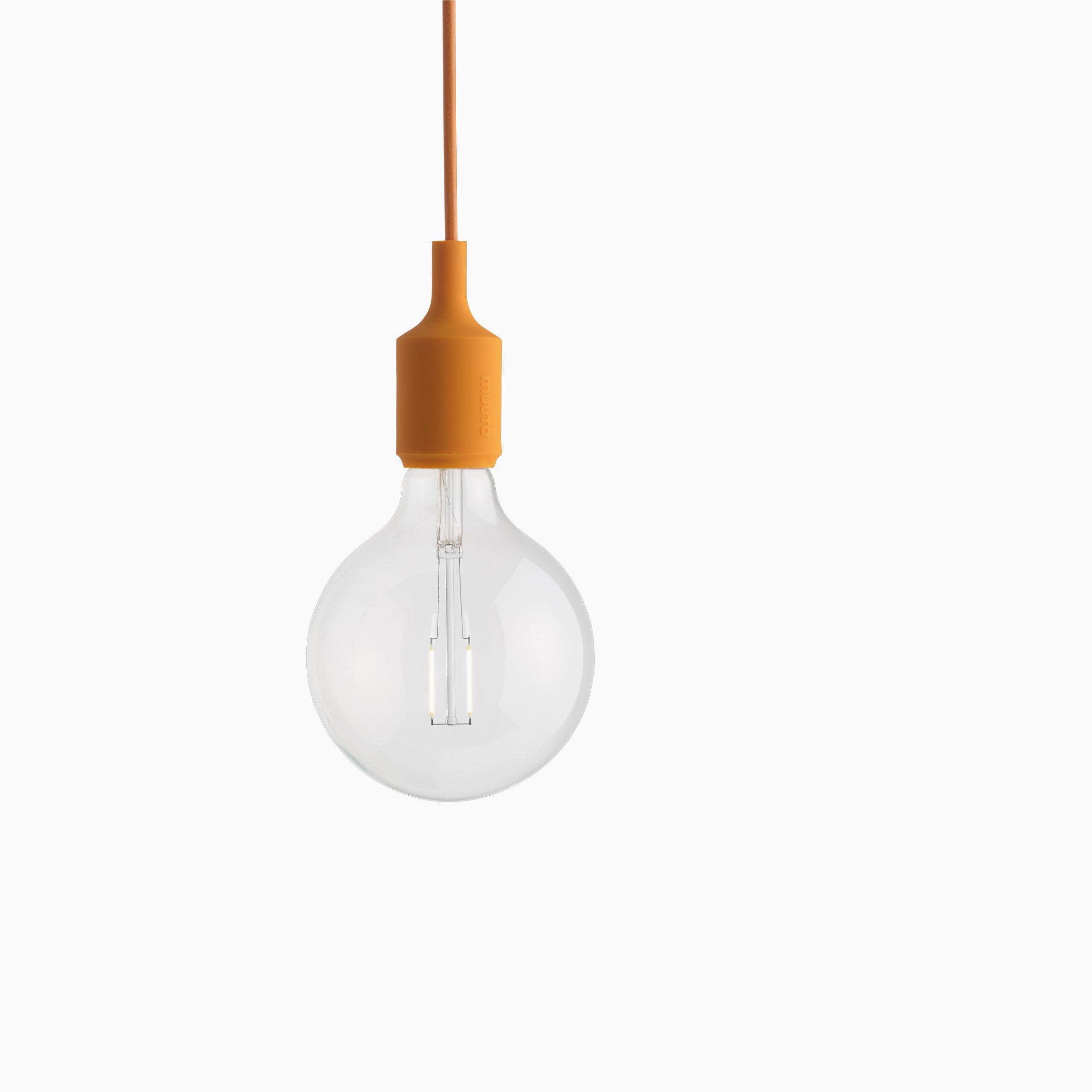 Muuto E27 Pendant Light Orange