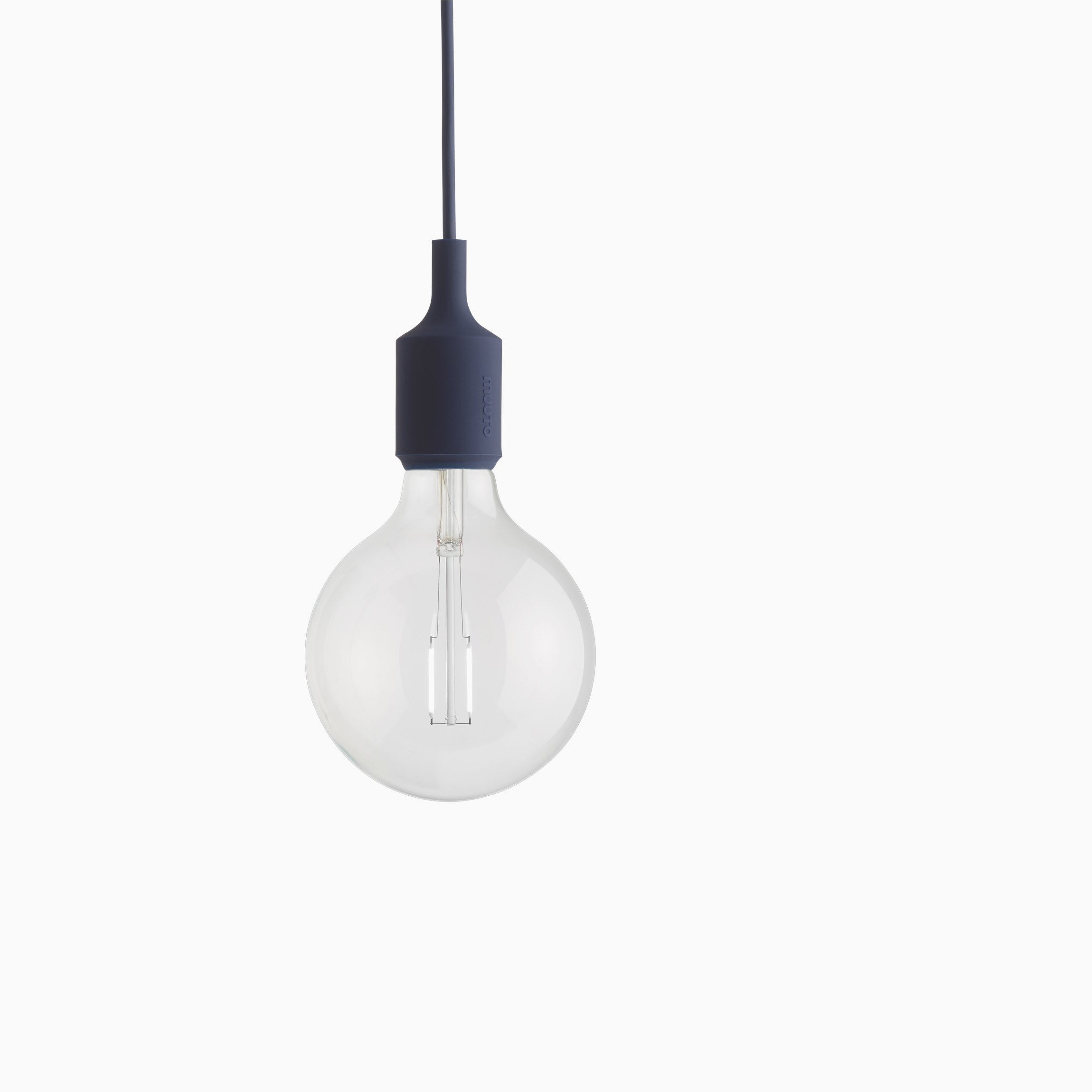 Muuto E27 Pendant Light Midnight Blue