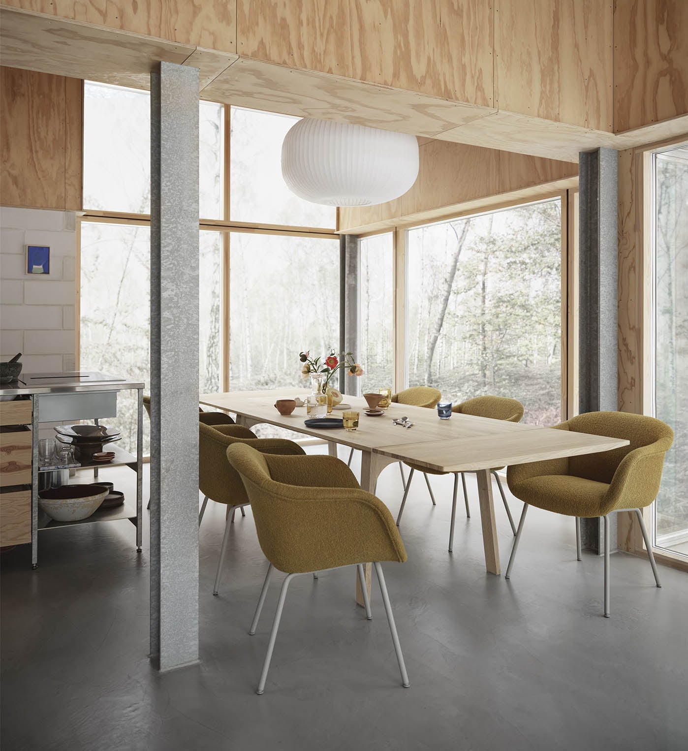 Muuto Earnest Extension Leaves Oak