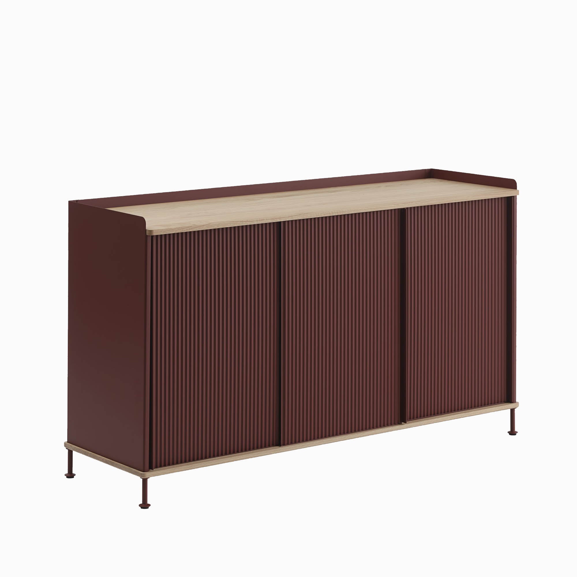 Muuto Enfold Sideboard 148cm Oak Deep Red
