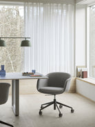 Muuto Fiber Conference Armchair Swivel Base and Castors