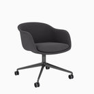 Muuto Fiber Conference Armchair Swivel Base and Castors Remix 173