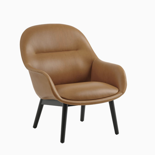 Muuto Fiber Lounge Armhair Wood Base – Arrival Hall