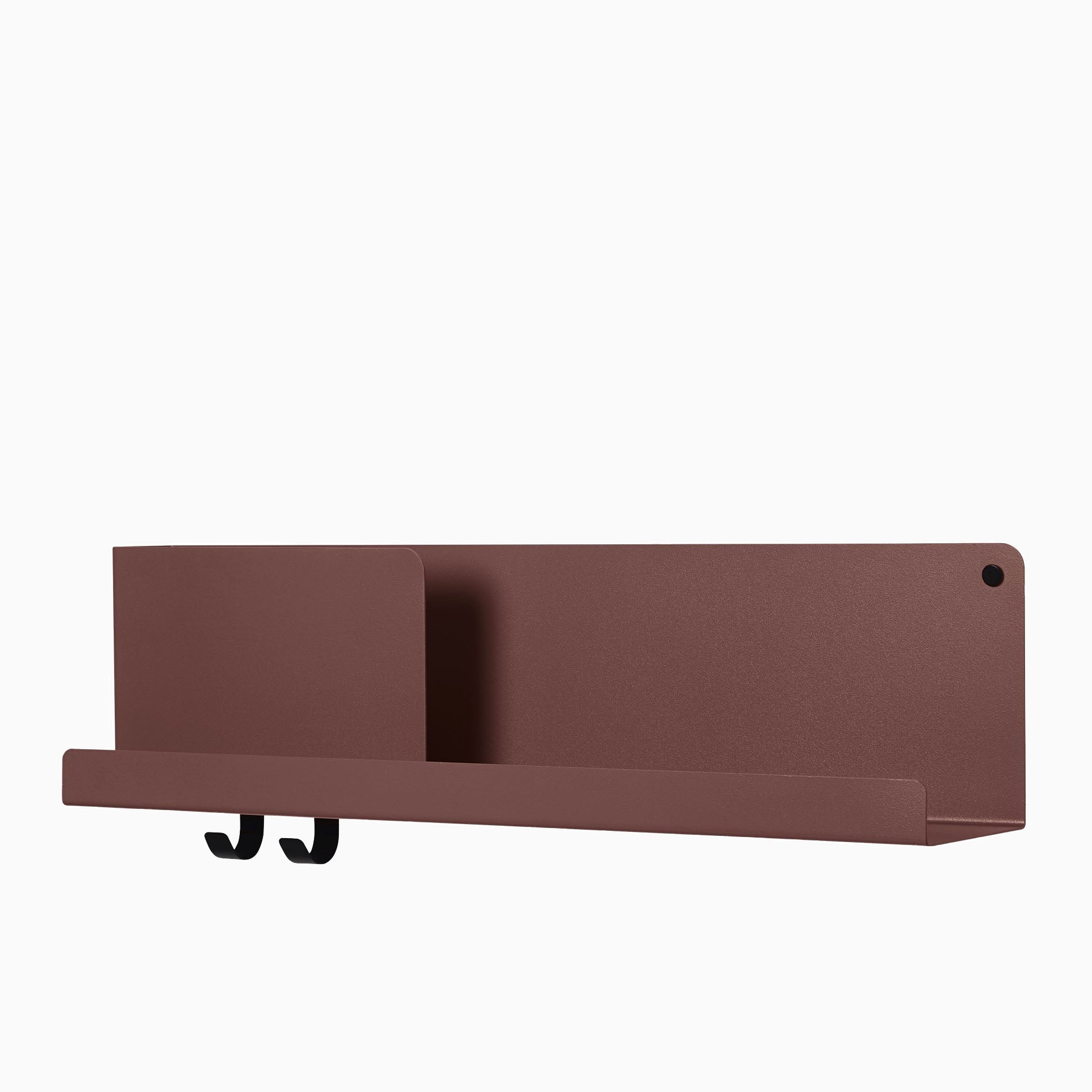 Muuto Folded Shelves Medium 63cm Deep Red