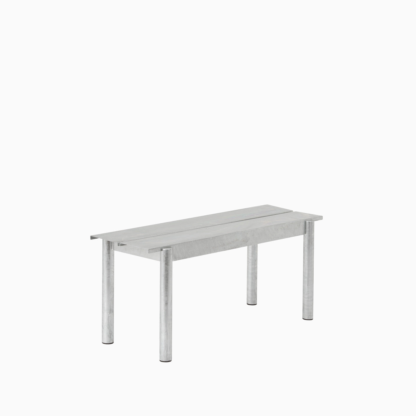 Muuto Linear Steel Bench 110cm Galvanized