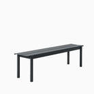 Muuto Linear Steel Bench 170cm Anthracite
