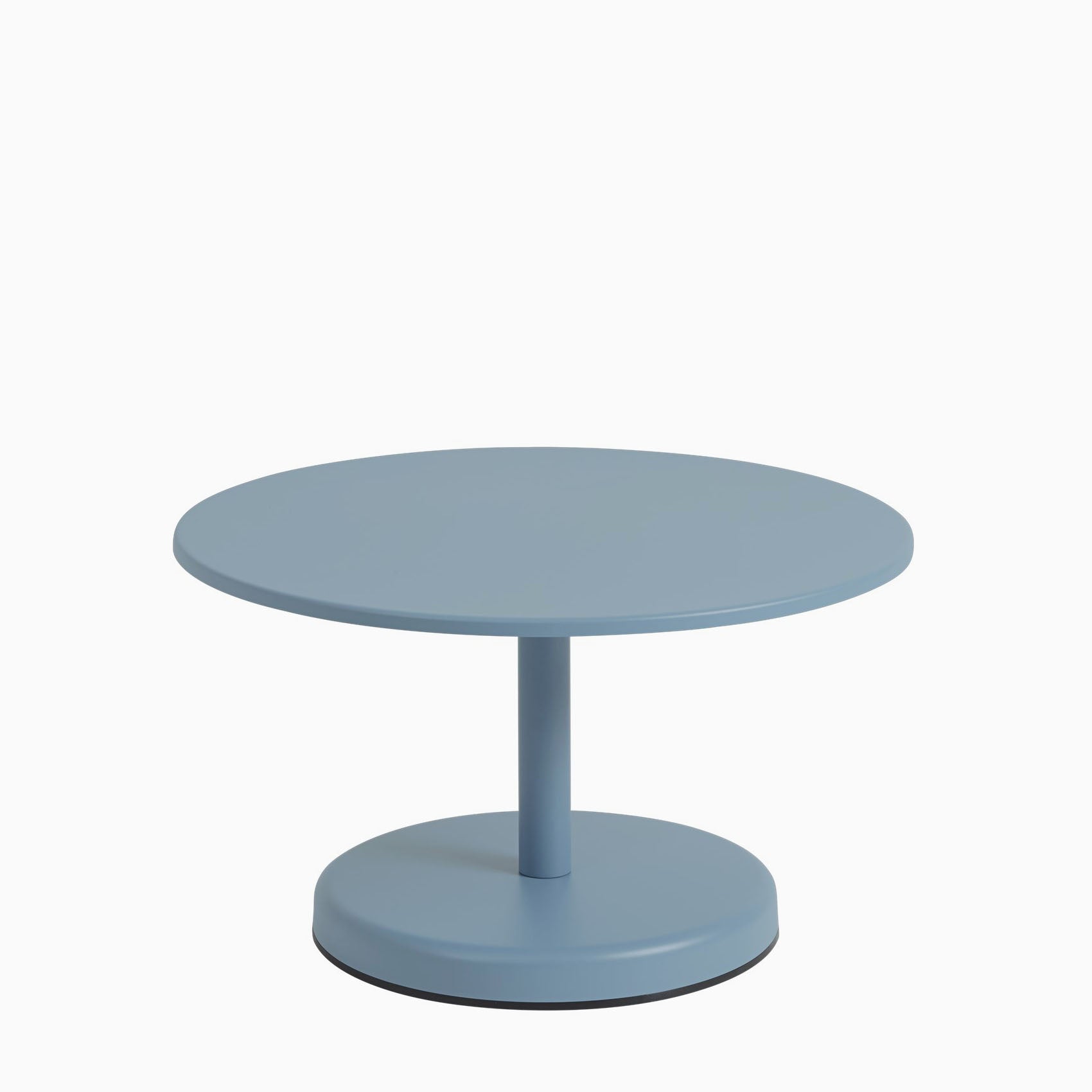 Muuto Linear Steel Coffee Table 70cm Pale Blue