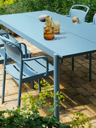 Muuto Linear Steel Armchair Pale Blue