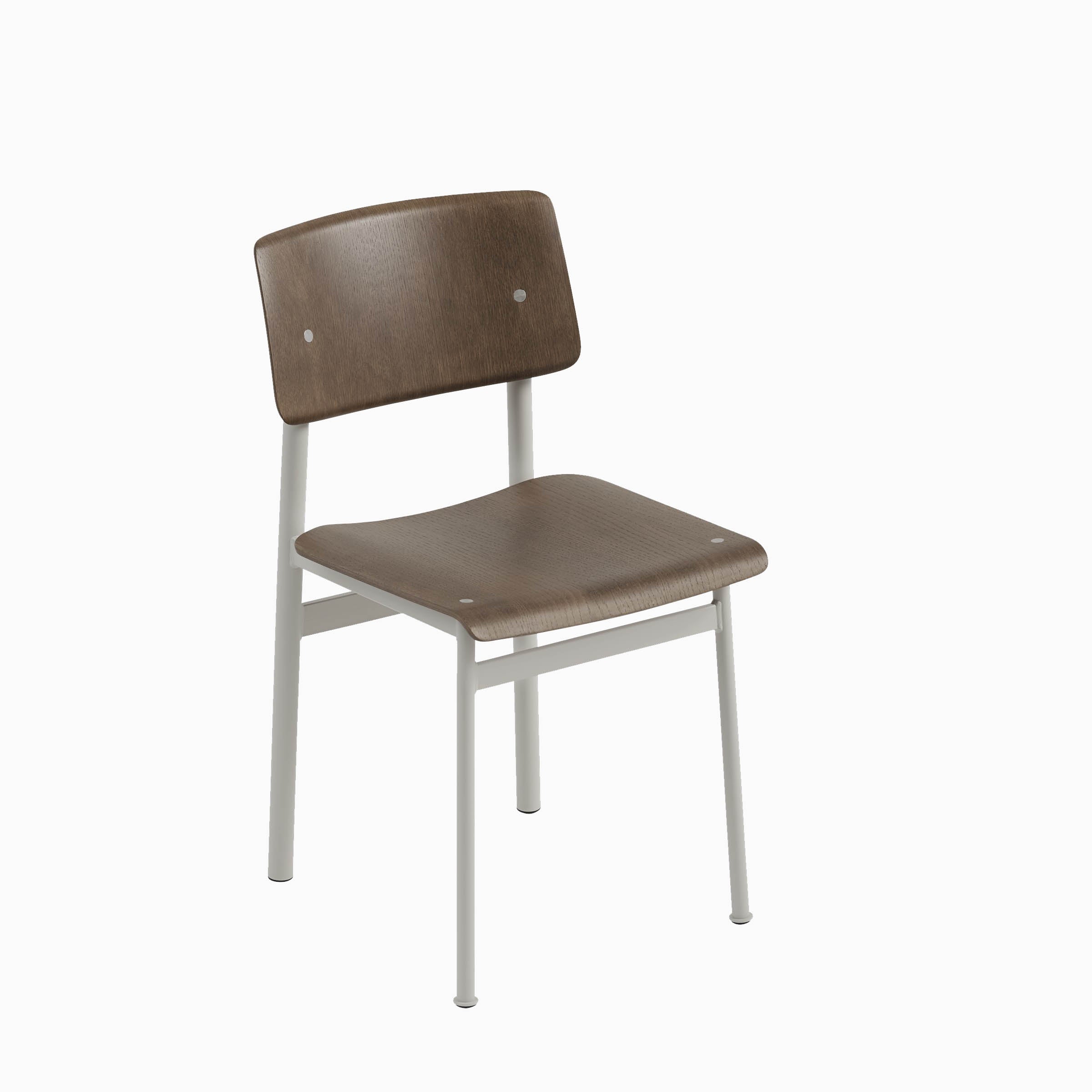 Muuto Loft Chair Stained Dark Oak Grey