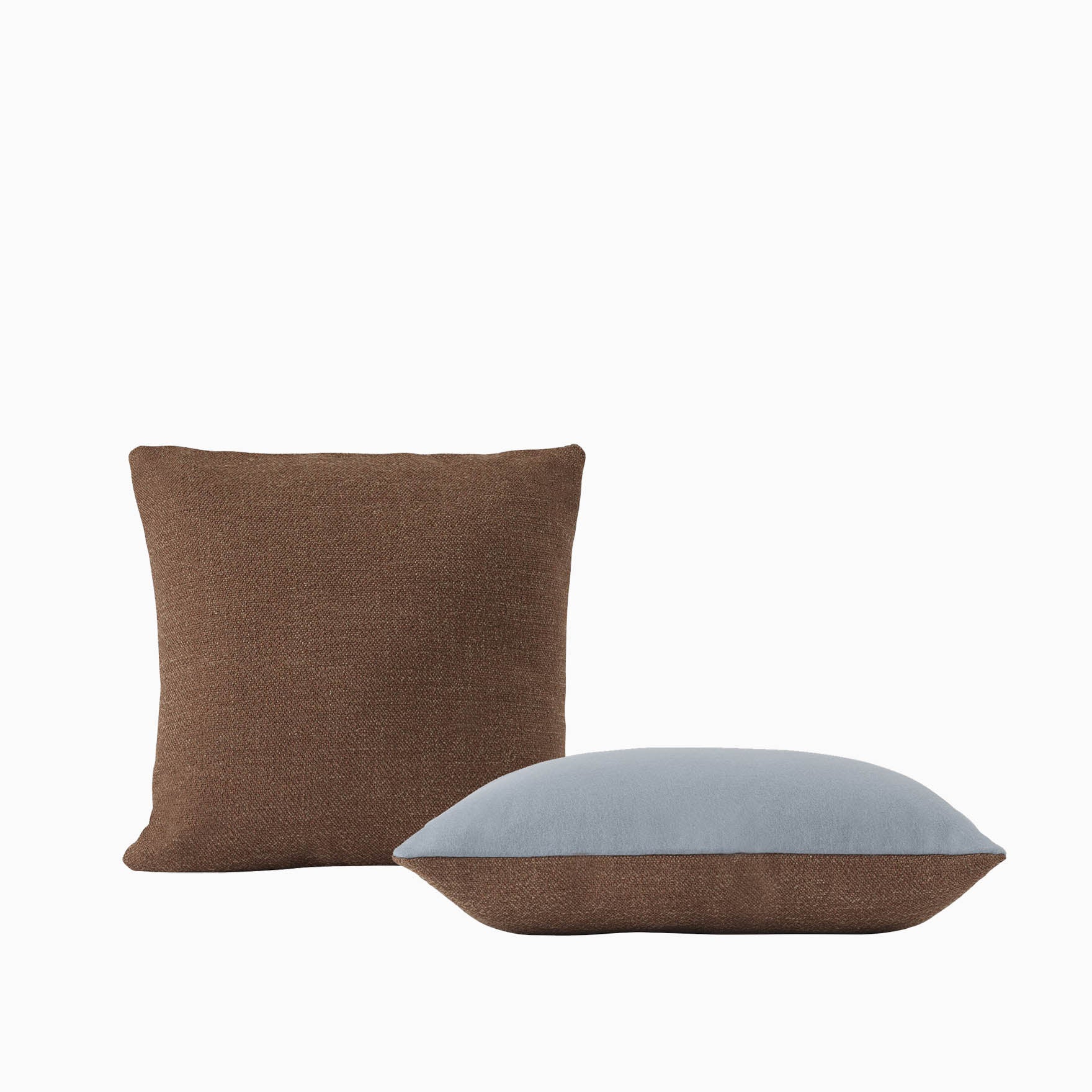 Muuto Mingle Cushion 45x45cm - Copper Brown/Light Blue – Arrival Hall