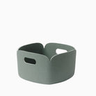 Muuto Restore Basket 28x28cm Dusty Green