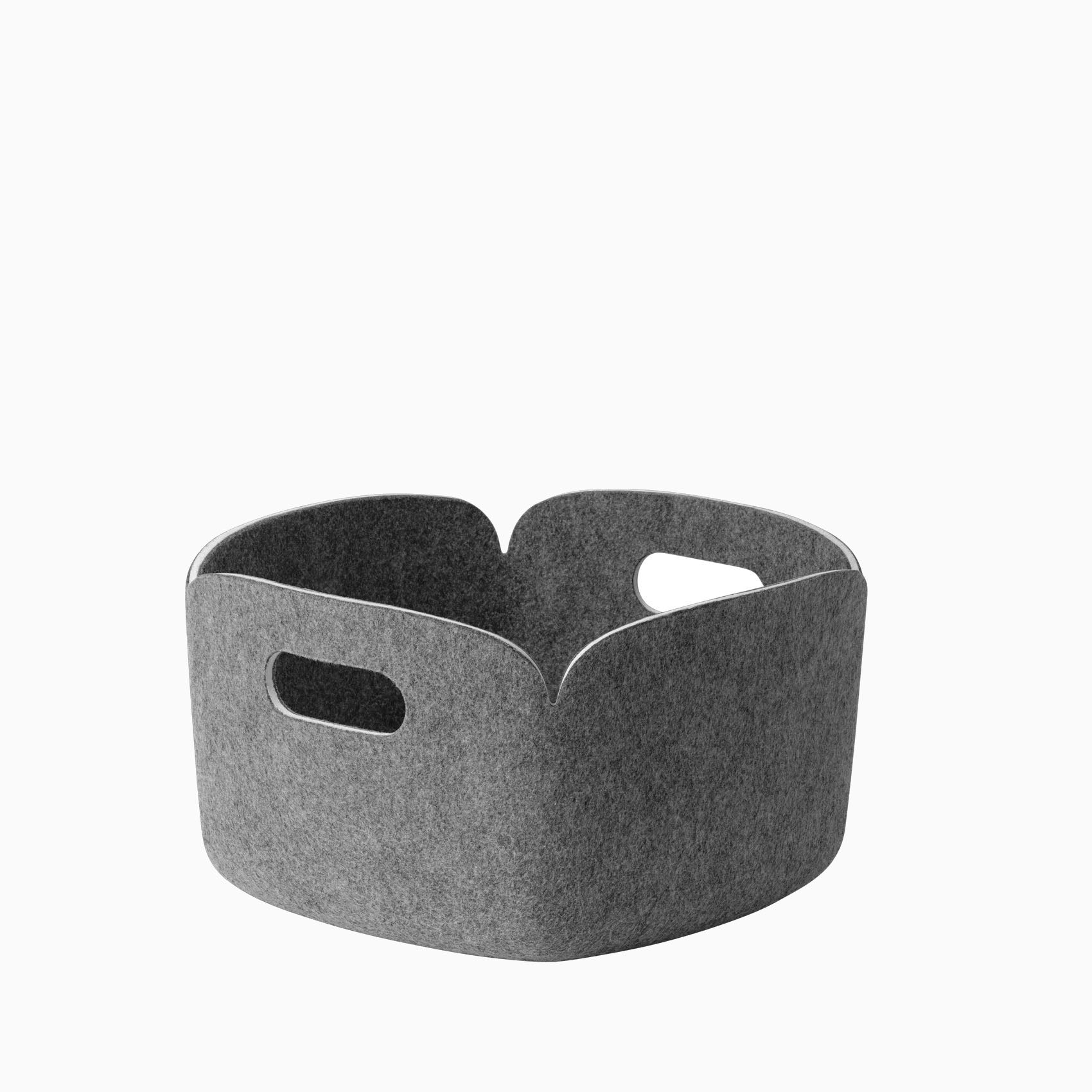 Muuto Restore Basket 28x28cm Grey Melange