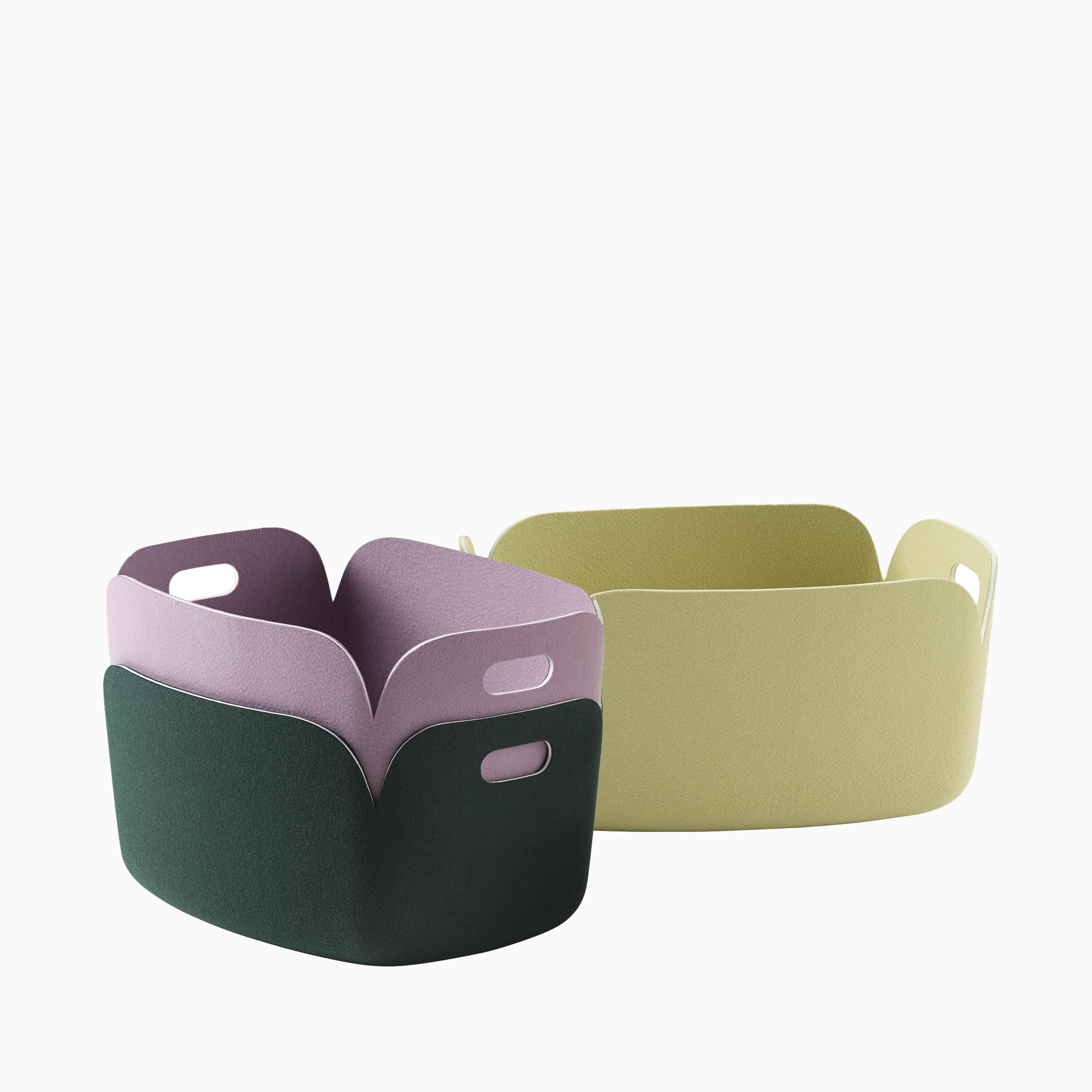 Muuto Restore Basket Dusty Lilac