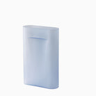 Muuto Ridge Vase H48.5 - Light Blue Frosted Glass