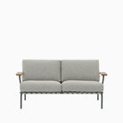 Muuto Settle 2 Seater Sofa Ribed Weave 2 Dark Green