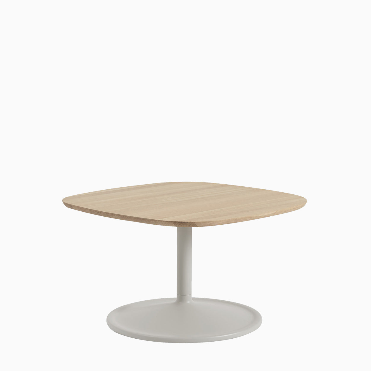 Muuto Soft Coffee Table Solid Oak 70x70cm